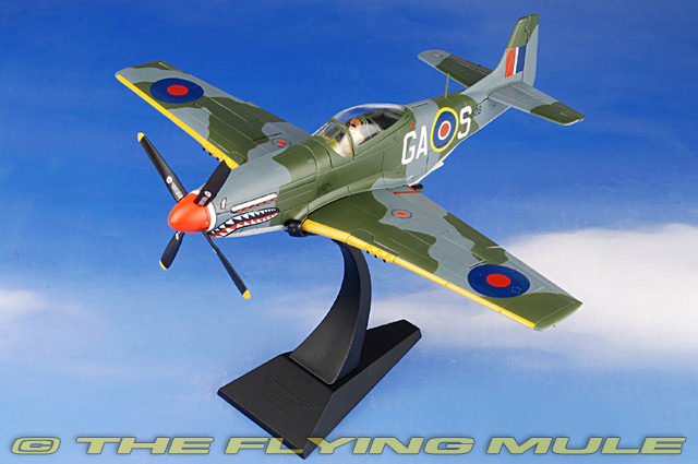 Corgi AA34409 - P-51 Mustang Diecast Model, RAF No.112 Sqn, Italy, May 1945