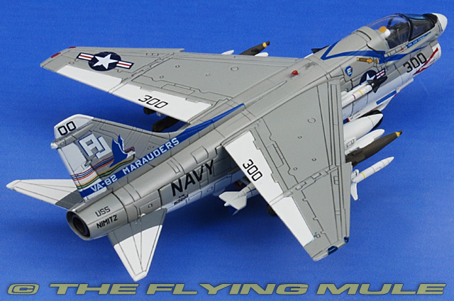 Century Wings 655065 - A-7 Corsair II Diecast Model, USN VA-82 Marauders,  AJ300, USS Nimitz, 1978