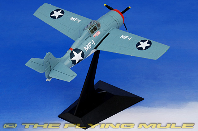 Dragon Models 50234 - F4F Wildcat Diecast Model, USMC VMF-224 Bengals,  Robert Galer