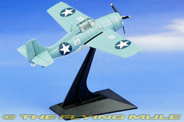 Dragon Models 50247 - F4F Wildcat Diecast Model, USN VF-3, 