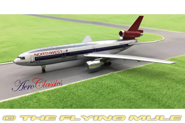 DC-10-40 1:400 Diecast Model - AeroClassics AL-AC19041 - $38.95