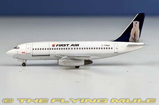 737-200 1:400 Diecast Model - Aeroclassics Al-ac411058 - $44.95