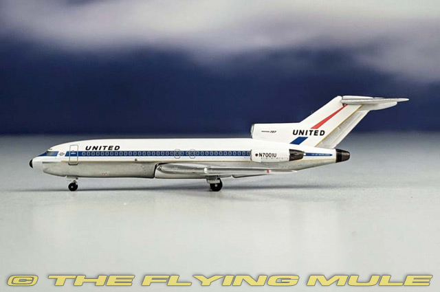 727-100 1:400 Diecast Model - Aeroclassics Al-ac419816 - $49.95