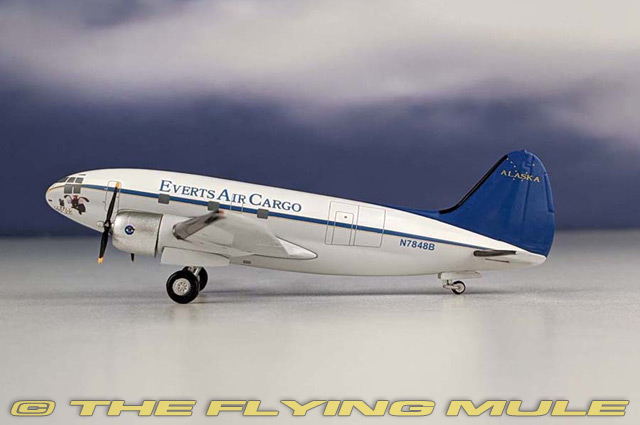 C-46 Commando 1:200 Diecast Model - AeroClassics AL-WM219791 - $69.95