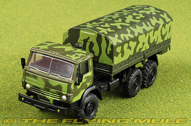 Amercom ACBG67 - KamAZ-43101 Diecast Model, Russian Army, 2005