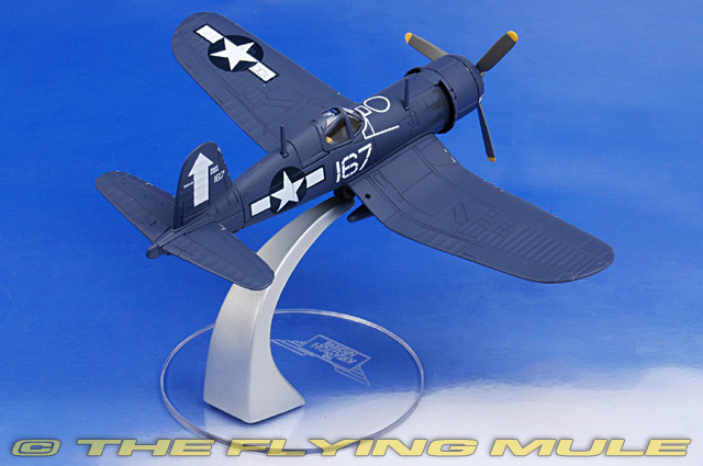 Corgi AA33005 - F4U Corsair Diecast Model, USN VF-84 Wolf Gang, 