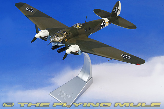 【SALE格安】コーギー 1/72 ハインケル He-111 H-6 バルバロッサ作戦 1942.1.21 (AA33718) 軍用機
