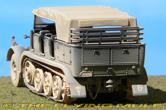 Corgi CC60004 - Sd.Kfz.7 Half-Track Diecast Model, German Army ...