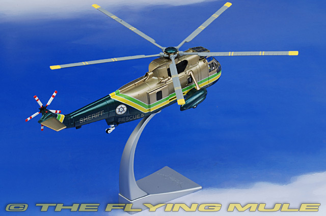 Corgi US33409 - SH-3 Sea King Diecast Model, Los Angeles Sheriff