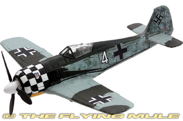 Corgi US34311 - Fw 190 Diecast Model, Luftwaffe 1./JG 1, Schiphol, Holland