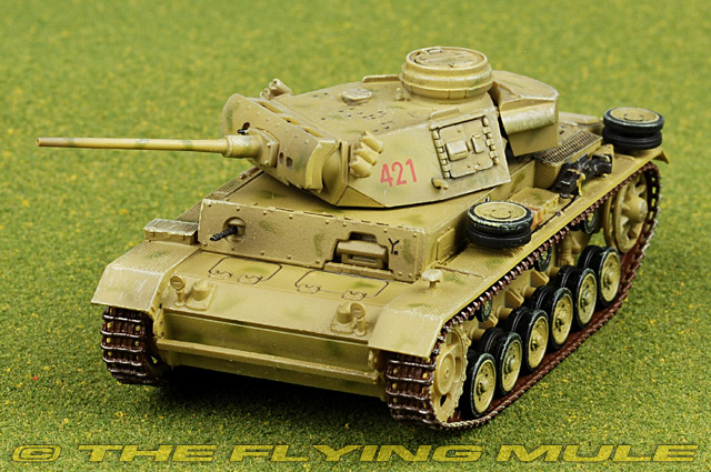 Sd.Kfz.141 Panzer III L 1:72 Display Model - Dragon Models DM