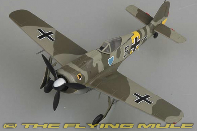 1 72 Easy Model Fw 190a Luftwaffe 5 Jg 54 Grunherz Nero 5 Ebay