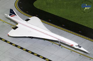 Concorde Diecast Model, British Airways, G-BOAA