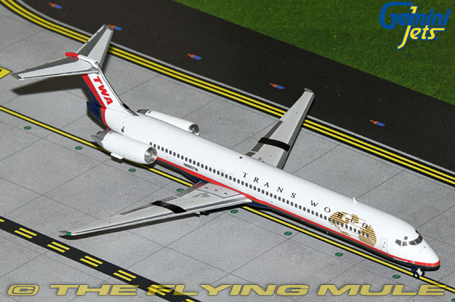 MD-82 1:200 Diecast Model - GeminiJets GJ-G2TWA911 - $90.95