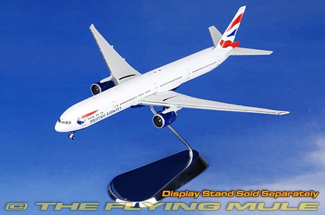 GeminiJets GJBAW1237 - 777 Diecast Model, British Airways, G-STBA