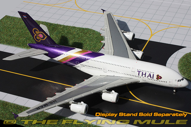 GeminiJets GJTHA1107 - A380 Diecast Model, Thai Airways, HS-MAR