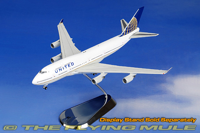 GeminiJets GJUAL1146 - 747 Diecast Model, United Airlines, N128UA