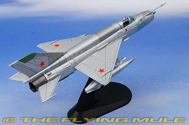 Hobby Master HA0125 - MiG-21 Fishbed Diecast Model, Soviet Air Force