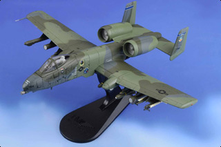 A-10A Thunderbolt II Diecast Model, USAF 507th ACW, 12st FS, #81-0964 Mi-8 Killer