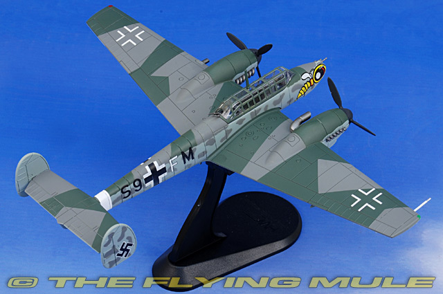 Hobby Master HA1806 - Bf 110 Diecast Model, Luftwaffe II/ZG 1, S9+