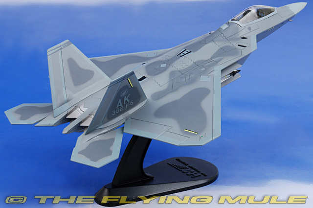 Hobby Master HA2802 - F-22 Raptor Diecast Model, USAF 477th FG 