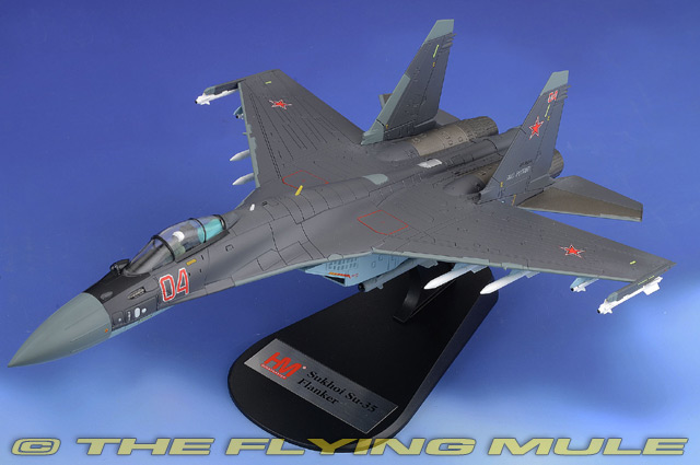 Su-35S Flanker-E 1:72 Diecast Model - Hobby Master HM-HA5708 - $139.95
