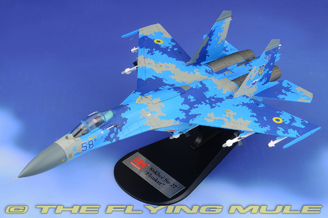 Su-27 Flanker-B 1:72 Diecast Model - Hobby Master HM-HA6015 - $129.95