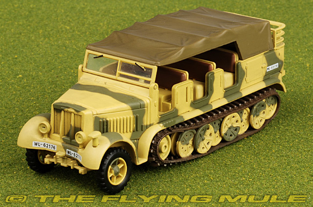 Sd.Kfz.7 Half-Track 1:72 Diecast Model - Hobby Master HM-HG5003 - Hobby ...