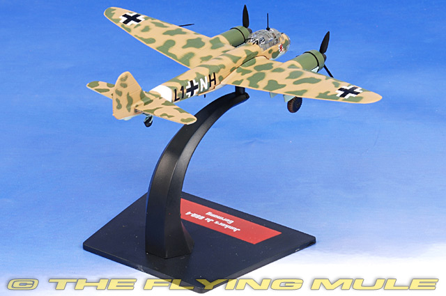 IXO Models PIXJ008002 - Ju 88 Diecast Model, Luftwaffe 1./LG 1, Tobruk ...