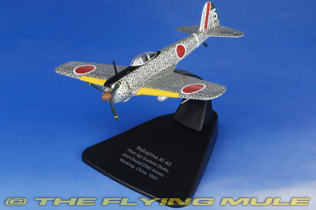 Ki-43 Hayabusa/Oscar 1:72 Diecast Model - Oxford Diecast OD-AC039 ...