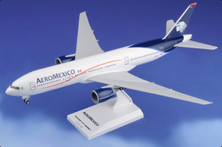 777-200 Display Model, Aeromexico, N745AM New Colors, w/Landing Gear