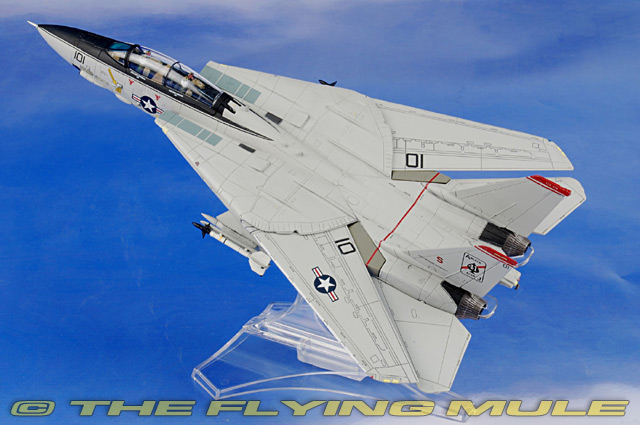 Unimax 85237 - F-14 Tomcat Diecast Model, USN VF-41 Black Aces, AJ101