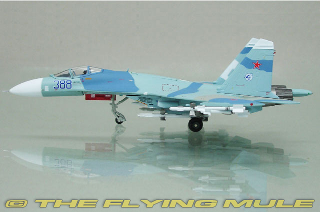 Witty W144-10002 - Su-27 Flanker Diecast Model, Russian Air Force 