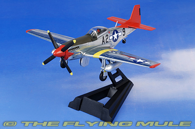 Witty WTW72004-23 - P-51 Mustang Diecast Model, USAAF 332nd FG