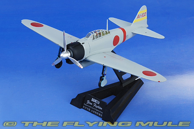 Witty WTW72012-10 - A6M Zero-Sen/Zeke Diecast Model, IJNAS Akagi 