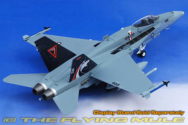 Witty WTW72026-02 - F/A-18 Hornet Diecast Model, USN VFA-131 Wildcats,  AG400, CAG